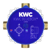 KWC BLUEBOX* gibt Installateuren alles in die Hand, um Unterputzlösungen professionell, einfach und höchst präzise umzusetzen.