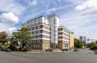 Ehemals „Osram-Haus“, heute Trip Inn Hotel: Nach der.......