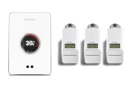In Verbindung mit der zugehörigen App und den smarten HeizkörperThermostaten von Bosch kann der EasyControl die Wunschtemperatur in bis zu 19 Räumen individuell einstellen und an die aktuellen Bedürfnisse anpassen. 