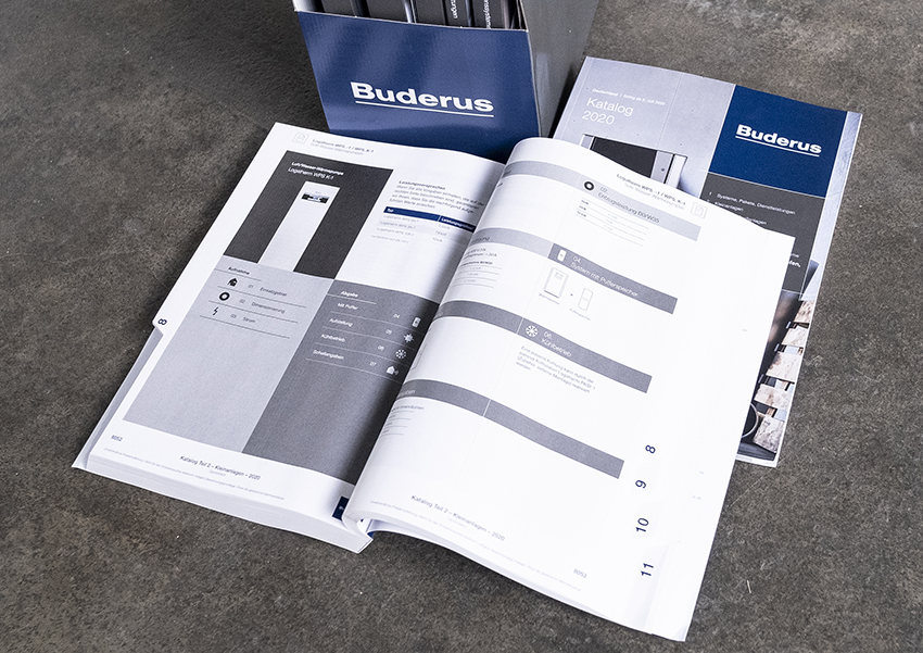 Der siebenteilige Buderus Katalog 2020 ist ab 6. Juli...