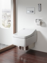 Das WASHLET-Modell aus der SG Serie ist bereits mit der ewater+ Technologie ausgestattet.