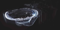 Dieser Wasserstrudel erfasst das gesamte WC-Becken und befreit es schon beim ersten Durchgang nahezu rückstandslos von Bakterien, Schmutz und Keimen.<br />Bild: TOTO