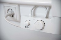 Die AEG Badheizgeräte BHG sind dank modernster Regelelektronik energieeffizient.