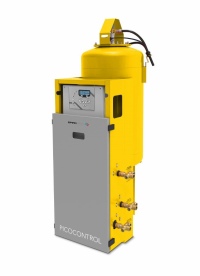 Der kompakte SpiroPress Picocontrol für den kleineren und mittleren Leistungsbereich mit Expansionsgefäßen zwischen 45 und 500 Litern.<br />Bilder: Spirotech