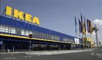 Das neue Ikea-Möbelhaus in Gersthofen bei Augsburg.