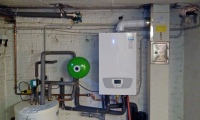 Der Brötje EcoTherm Kompakt WMS sichert nun den Heizwärme- und Trinkwarmwasserbedarf.<br />Bilder: Spirotech BV