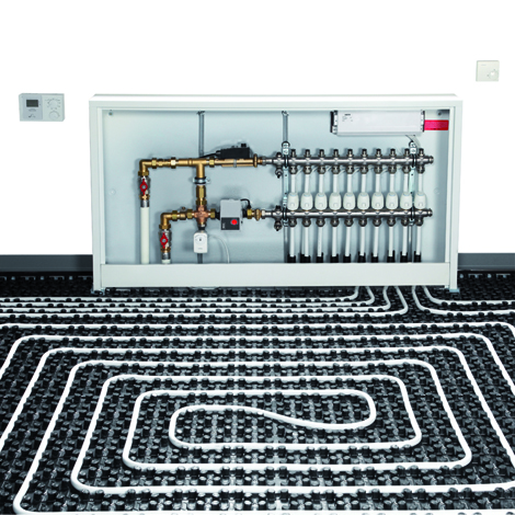 Oventrop System „Cofloor“ für Flächenheizung und -kühlun...