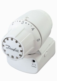 Energiesparen leichtgemacht mit dem programmierbaren Heizkörperthermostat RA PLUS von Danfoss.