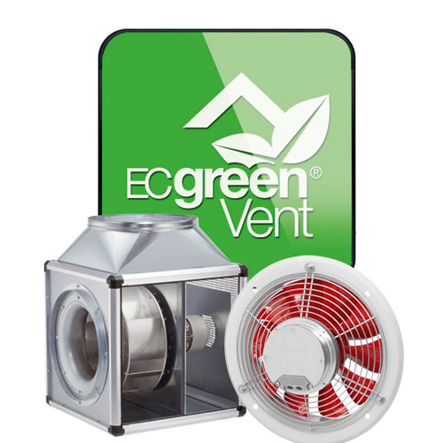 Das bereits 2011 vorgestellte EC green- Vent Programm...