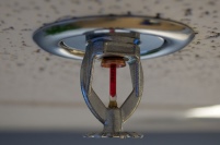 Sprinkler können entweder allein einen Brand erkennen.......