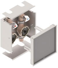 Messstation Rotguss Mini – Allmess mit FAB-Abdeckung im Baukastensystem<br />Bild: Eisenwerk Wittigsthal