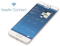 Mit freeAir Connect WiFi lässt sich die Lüftung ganz.......