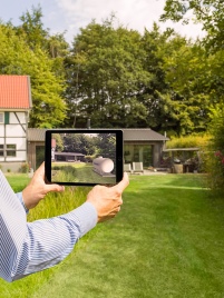 Vorher: Die neue Primagas Augmented Reality-App zeigt.......
