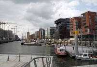 Die HafenCity Hamburg, eines der größten Stadtentwicklungs-Projekte.......