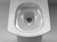 Das NEOREST AC mit perlmuttartig changierender Zirkon-Beschichtung, deren Selbsteinigungseffekt<br />durch die Actilight Technologie (UV-Licht) aktiviert wird.