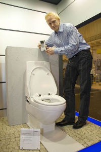 Überzeugter Nutzer des Dusch-WC Geberit Balena 8000