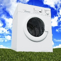 Energieersparnis mit Waschmaschinen der neuen Generation. Bild: crestock.com, tiero 
