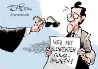 Blendende Aussichten: In Zusammenhang mit Photovoltaikanlagen sind sie nicht nur positiv zu sehen. So etwa, wenn Solarmodule das Sonnenlicht in Haus und Garten werfen. Nicht jeder Nachbar muss die erhöhte Sonneneinstrahlung hinnehmen. Entscheidend ist stets der Einzelfall. Bild: LBS
