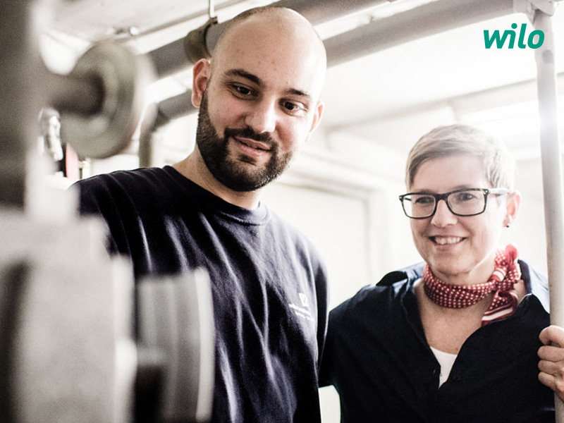 Werden Sie mit Wilo zum Anlagenberater. Das Pumpenförderungspaket.<br />Bilder: Wilo SE