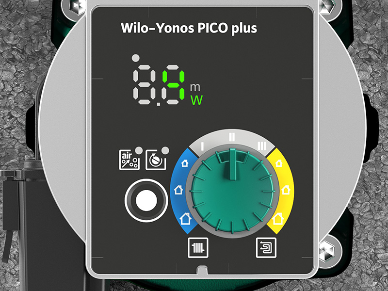 Die Wilo-Yonos PICO plus ist nur in Deutschland erhältlich...
