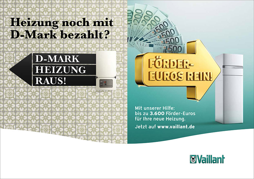 Vaillant sagt dem Modernisierungsstau im Heizungskeller...