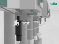 Höchster elektrischer Installationskomfort durch den optimierten Wilo-Connector.<br />Bilder: WILO