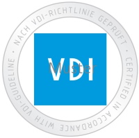 Nur der VDI-BTGA-ZVSHK-geprüfte Sachverständige TWH darf das Prüfzeichen "nach VDI-Richtlinie geprüft" vergeben.<br />Bild: VDI<br /><br />