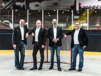 Unsere Profis für Ihren Wissensvorsprung: Kai Günther (Kaimann), Michael Ricke (Oventrop), Thorsten Wallbrecht (Wilo) und Michael Herr (Zehnder).