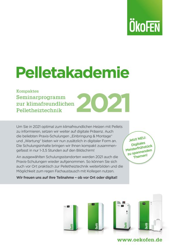 Das neue Schulungsprogramm 2021 steht unter <a href="https://www.oekofen.com/de-de/pelletakademie/"target="_blank">www.oekofen.de/de/pelletakademie</a>...