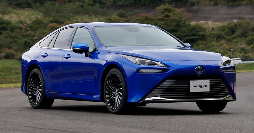 Braucht Wasserstoff für eine Brennstoffzelle: Toyota...