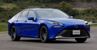 Braucht Wasserstoff für eine Brennstoffzelle: Toyota Mirai.<br />Bild: Toyota<br />