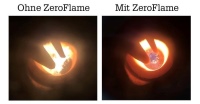 Mit der innovativen ZeroFlame-Technologie verschwindet die Flamme fast vollständig und reduziert die Feinstaub-Partikelemissionen auf ein Minimum.