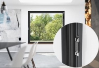Die energieautarke und kabellose Verschlussüberwachung lässt sich einfach und unkompliziert in die Beschlagsnut von Schüco Bestandsfenstern nachrüsten.<br />Bild: Schüco International KG