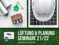 Was es bei der Lüftungsplanung vor dem Hintergrund des Gebäudeenergiegesetzes (GEG) und der DIN 1946-6 zu beachten gibt, erfahren TGA-Fachplaner, Architekten und Energieberater in den kostenlosen Seminaren und Webinaren von inVENTer.<br />Bild: Adobe Stock / inVENTer 