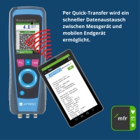 Über den QR-Code lassen sich die Daten auch in gängige Softwareprogramme für Servicetechniker überführen. Mfr / Simplias GmbH bietet hierzu für Serviceberichte eine Schnittstelle in der Software mfr field service.<br />Bilder: Afriso