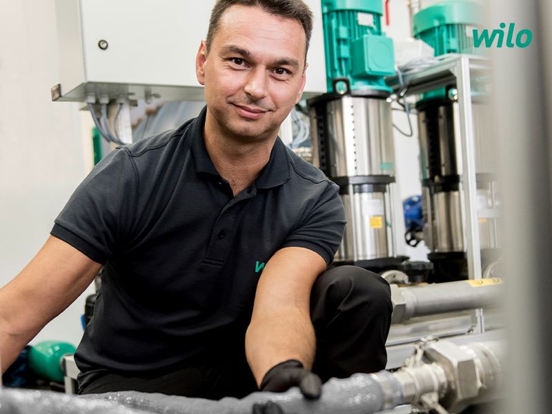 Das Wilo-ThermoDes-Verfahren garantiert die hygienische...