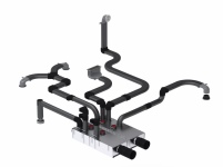 Das vorgedämmte Luftverteilsystem Zehnder ComfoFresh.......