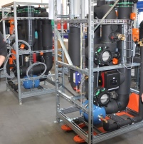 Die Module decken Leistungen von 6 bis 180 kW Heizleistung.......