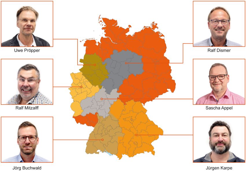 Neue EAZY Industrie- und Handelsvertretungen für den...