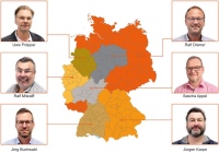 Neue EAZY Industrie- und Handelsvertretungen für den dreistufigen Vertriebsweg.<br />Bild: EAZY