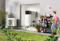 Mit einer Daikin Wärmepumpe (z.B. Daikin Altherma 3 H HT) entscheiden Sie sich für eine besonders umweltfreundliche Heizlösung für Ihr Zuhause. 