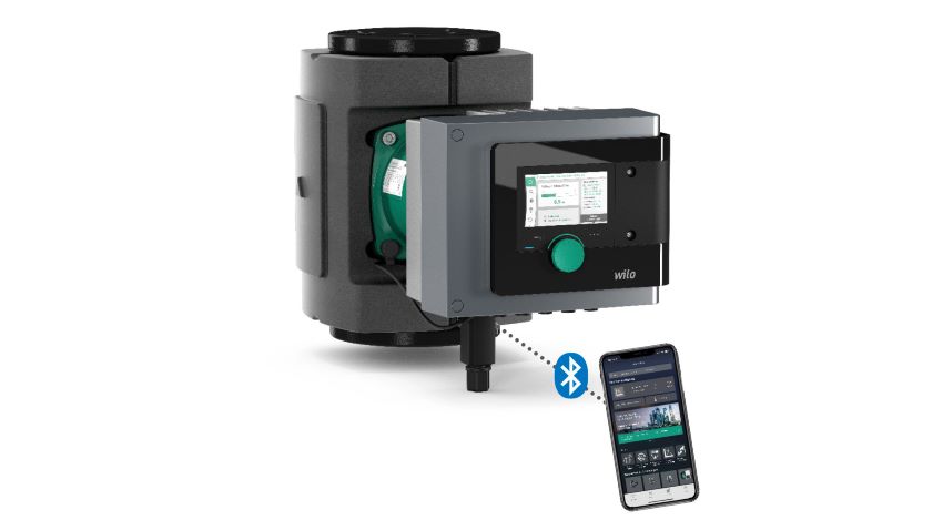 Bequemes Pumpenmanagement mit der Wilo-Assistent App.Bilder:...