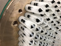 FUNKE Wärmetauscher arbeitet mit einem speziellen Bürsten-Reinigungssystem, mit dem die Innenrohre seiner Wärmetauscher kontinuierlich und automatisch gereinigt werden. Somit wird effizient ein Leistungsabfall der Wärmetauscher verhindert.<br />Bild: FUNKE 