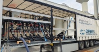 Mit acht Mischbetten an Bord reinigt der Orben TR 15000.......