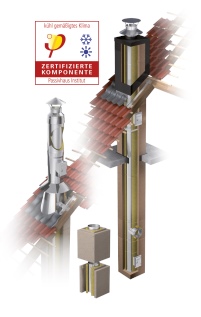 Der Leichtbauschornstein Future-Therm 45 von Schräder.......