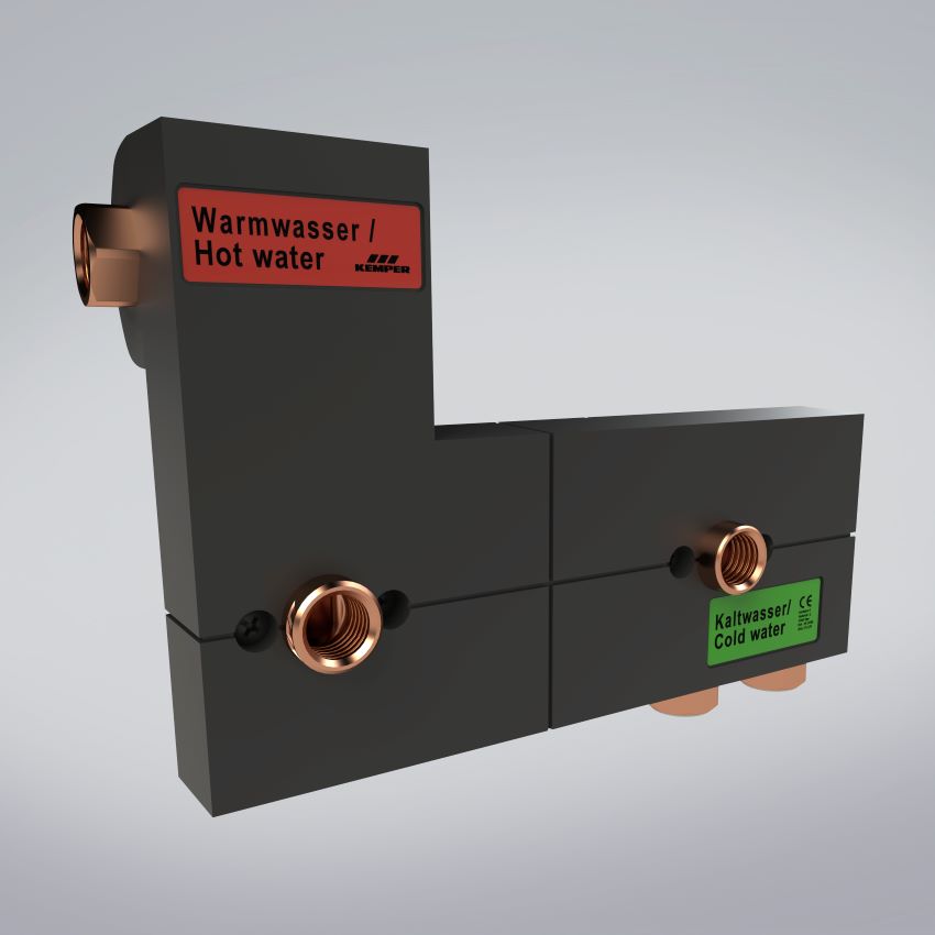 KEMPER ThermoTrenner-Montageblock, Figur 550 00