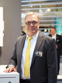 Jürgen Jahn war auf den Fachmessen stets gefragt  –.......