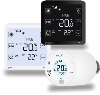 In den blossom-ic Thermostaten sind Bewegungssensoren.......