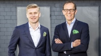 Horst Garbrecht (rechts), der CEO von Metabo und COO.......