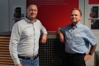 v.l. Kenny Fredl und Dirk Reichelt Bild: Glen Dimplex.......